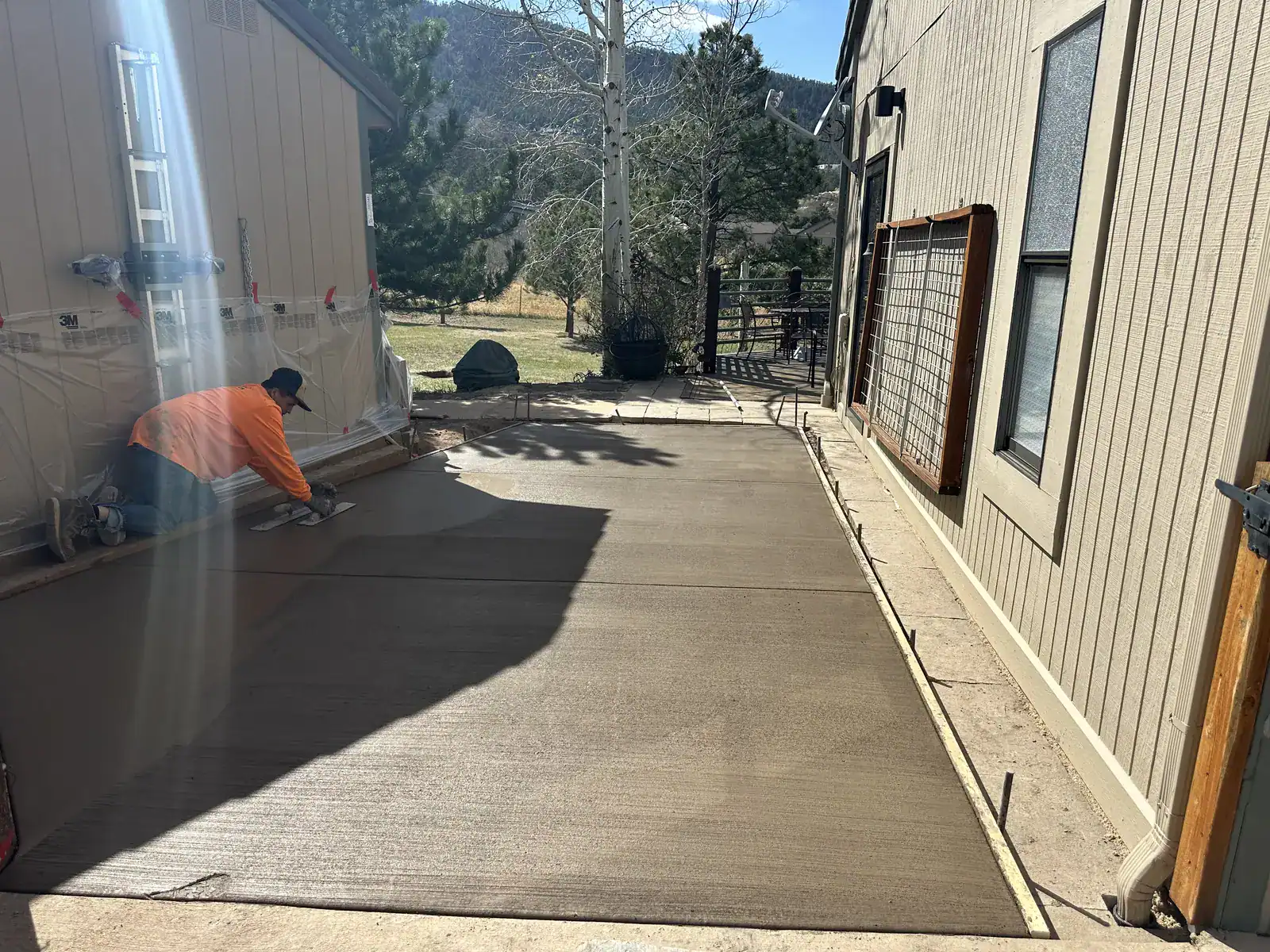 Colored Patio in Colorado Springs