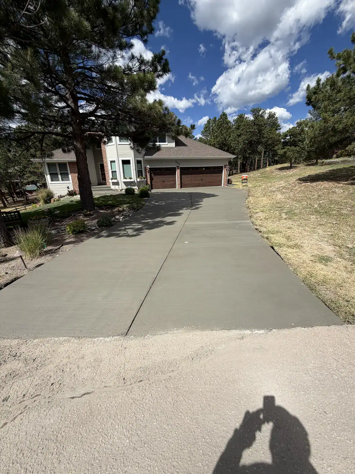 Creststone Concrete project 2 in Colorado Springs
