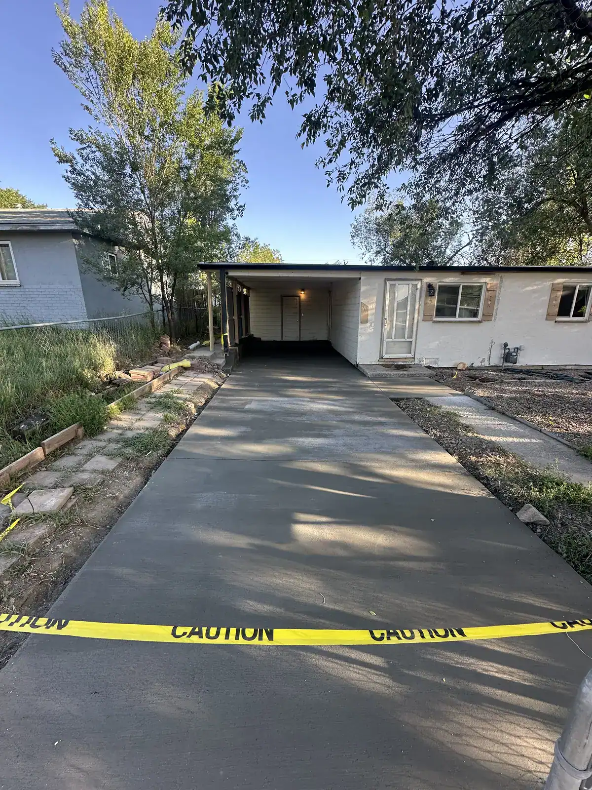 Driveway replacement in Colorado Springs